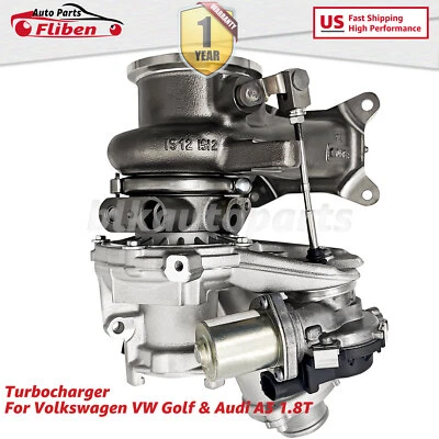 For Audi A3 2015-2016 Volkswagen Golf 2015-2018 L4 1.8L Turbo Turbocharger Foto 1 de 4