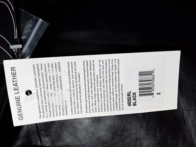 Excelled Leather Blazer Black Sz.2 - Image 1 of 4