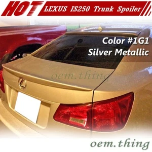 Paint #1G1 Fit For Lexus IS250 IS350 2nd 4DR OE Roof + Trunk Spoiler wing 06-12 - Picture 1 of 2