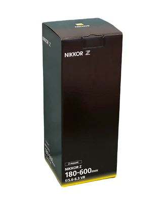 Nikon Z 180-600mm f5.6-6.3 VR Lens - 1 Year Warranty - FREE UK Delivery - Image 1 of 2
