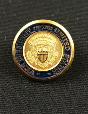De Colección Al Gore U.S. Vicepresidente Sello Oficial Esmalte Pin 3/4" con Original Caja WOW! Foto 1 de 3
