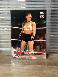 Ronda Rousey 2018 Topps WWE Then Now Forever Raw #101 RC  Rookie
