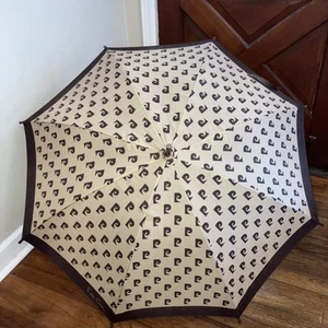 Pierre Cardin "P" Monogram Umbrella Vintage 1970s - Picture 1 of 6