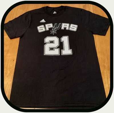 SAN ANTONIO SPURS VINTAGE TIM DUNCAN YOUTH XL THE NIKE TEE SHORT SLEEVE TSHIRT - Image 1 of 3