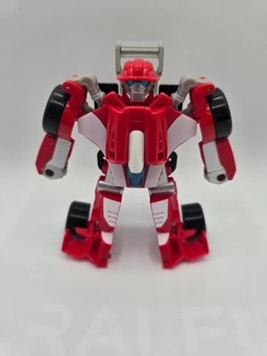 Transformers Rescue Bots Academy.HEATWAVE.Race Car.Playskool.figure. - Image 1 of 4