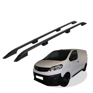 Dachreling passend für Opel Vivaro C L2 (MWB) ab 2019 Schwarz - Bild 1 von 14
