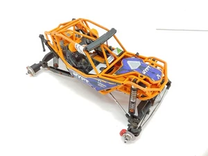 AXIAL RBX10 Ryft 4WD 1/10 Rock Bouncer Roller Slider w/ Orange Cage Upgraded - Picture 1 of 10