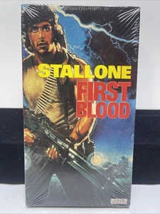 Rambo First Blood VHS 1995 AVID CAROLCO Print Neu Versiegelt Mit Wasserzeichen Stallone - Bild 1 von 6