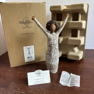 WILLOW TREE Courageous Joy DEMDACO 2021 Handbemalt Künstler Signiert Figur - Bild 1 von 12
