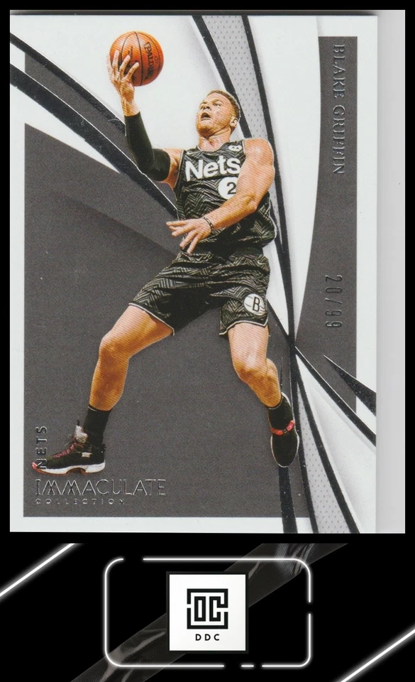 2020-21 Panini Immaculate Collection #10 Blake Griffin #/99 - Image 1 of 2