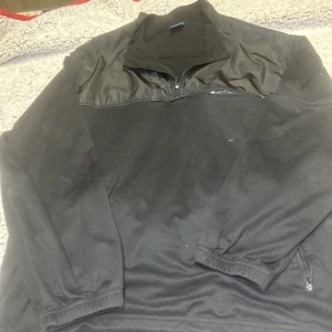 Propper Practical Fleece Pullover Mens XL Black 1/4 Zip Jacket Tactical Workwear - Picture 1 of 11
