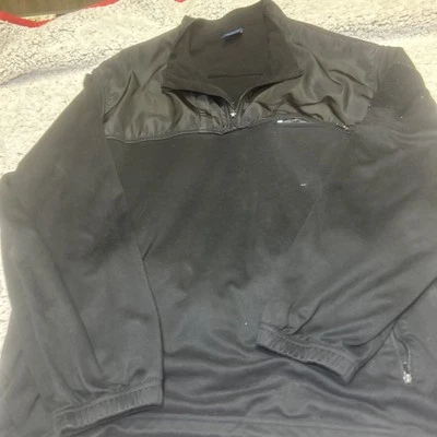 Propper Practical Fleece Pullover Mens XL Black 1/4 Zip Jacket Tactical Workwear - Image 1 of 4