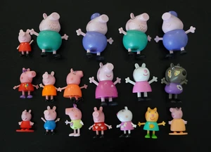 LOT OF 18 PEPPA PIG FIGURES - Picture 1 of 6