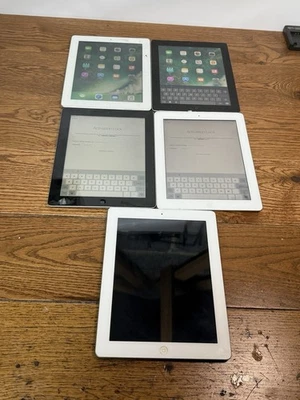 Job Lot – 5x Apple iPads  A1458  A1460  Damaged Not Working - Image 1 of 4