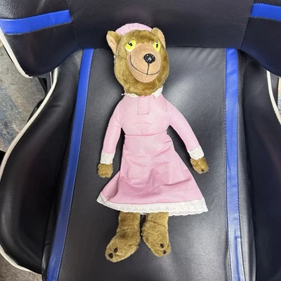 "Juguete de peluche Shrek The Third Movie Big Bad Wolf Granny Nanco 2006 16"" raro" Foto 1 de 4