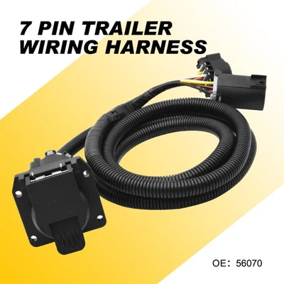 7" Wiring Harness Extension Fit For Ford F-150 1997-2014/Toyota Tundra 2010-2021 - Image 1 of 4