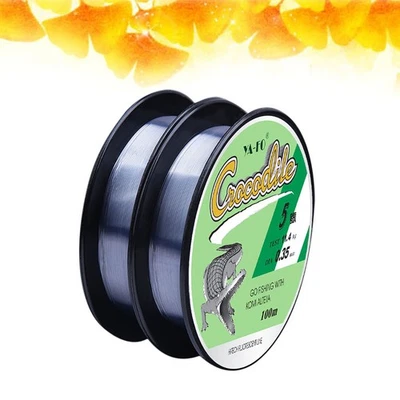 100 M 100M Fishing Line Bas De Ligne Peche Accessoires Pêche À La Invisible - Imagen 1 de 4