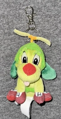 Plush Keychain K-9 Marvin Martian Green Dog Baby Looney Tunes Warner Toy TR1 - Image 1 of 4