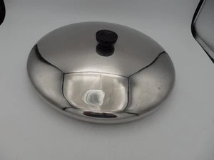 LID ONLY Revere Ware 1801 Stainless Steel Replacement Lid for 12" Skillet USA - Picture 1 of 6