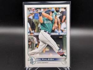 2022 Topps Opening Day CAL RALEIGH #124 Rookie Seattle Mariners RC - Picture 1 of 2