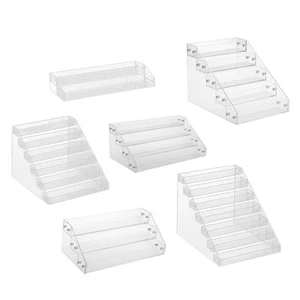 Acrylic Stands Transparent Holder Display Stand for Collectibles Perfume - Picture 1 of 27