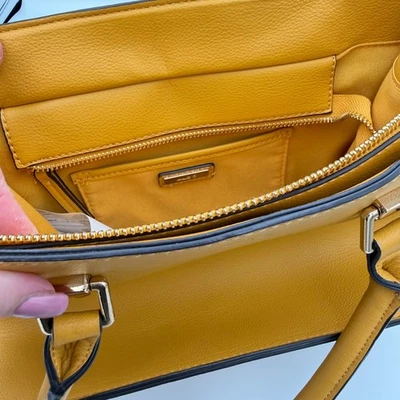 ALDO  Mustard Yellow Tote Bag Two Handles - Image 1 of 4