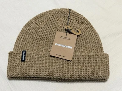 New Patagonia 2025 Snowdrifter Beanie Slab Khaki 33385 $45 MSRP - Image 1 of 3