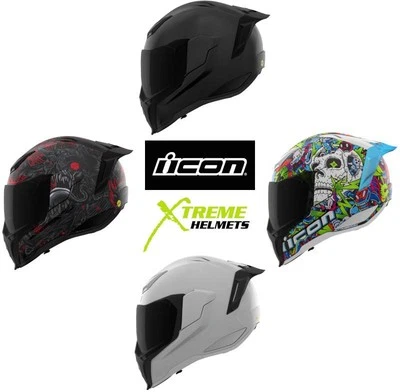 Capacete ICON Ultraflite MIPS rosto inteiro protetor interno pronto para pinlock DOT ECE XS-3XL - Imagem 1 de 4