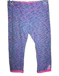 SO Girl's Size 16 Elastic Waistline Active Capri Leggings - Picture 1 of 4
