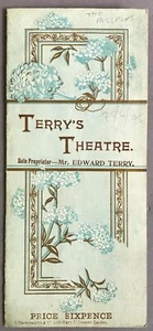 [Terry’s Theatre]  Program for "The Passport" w/ Yorke Stephens  Circa 1895 - Picture 1 of 6