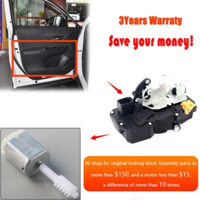 Motor actuador cerradura puerta FC-280SB-15240 para Toyota Yaris MK2/Vitz MK2 2006-2011 Foto 1 de 4