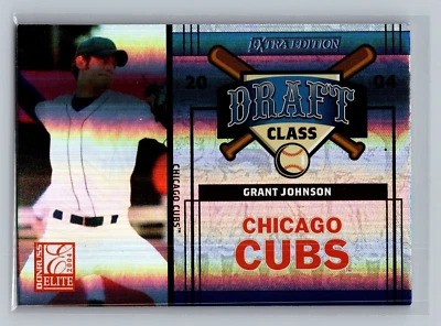 2004 Donruss Elite Extra Edition Draft Class /500 Grant Johnson Matt Macri - Image 1 of 2