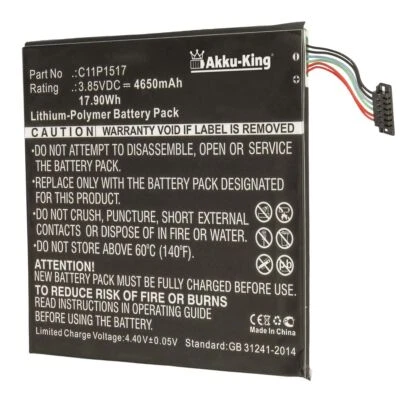 Akku-King Akku für Asus ZenPad 10 Z0310M Z300M Z300CNL C 7.0 P01Z 0B200-01580200 - Bild 1 von 2