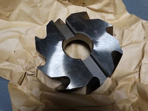 Shell Mill for Aluminum - RH - HSS - 6" Dia x 2 1/4" Wide x 1 1/2" Hole - Picture 1 of 2