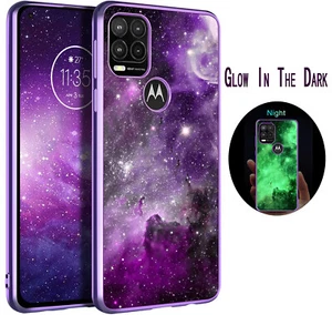 Funda de teléfono híbrida brillante a prueba de golpes para Motorola Moto G Stylus 5G 2021 - Imagen 1 de 9