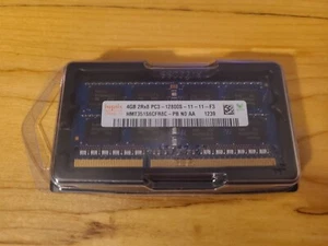 4GB 2Rx8 DDR3 PC3-12800S 1600MHz Laptop RAM - Hynix - Free Ship -Ontario Canada  - Picture 1 of 2