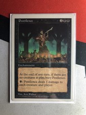 Pestilence 5th Edition Magic Played MTG Black