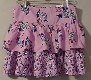 Justice nwt girls 12-14 floral skirt - Picture 1 of 3