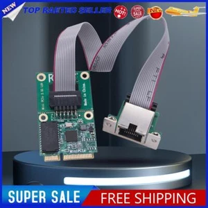 M.2 Gigabit Lan Adapter 2.5G/1000/100Mbps M2 RJ45 Ethernet Adapter Mini PCIE - Picture 1 of 9