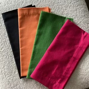 Crate & Barrel Cotton Dinner Napkins Set of 4 - Picture 1 of 2