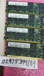 8GB KIT 4X 2GB PC DDR DDR1 PC3200R DDR-400 3200 400 184PIN ECC-REG RDIMM  128X4  - Picture 1 of 1