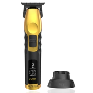 Supreme Trimmer 2Spee Hair Trimmer, 3 Hour Use, Detachable T-Blade | ST622 Gold - Picture 1 of 11