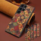 Case For Samsung Galaxy S24 S23 S22 S21 Ultra Flower Leather Protect Phone Cover