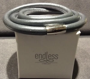 Endloses Armband - dreifach anthrazit metallic 8,0 - Original Händler 50 % Rabatt - Bild 1 von 2