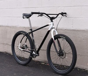 OS Black Buck Single Speed Steel 27.5" MTB, Medium, Mark Slate of wtb 29er - Picture 1 of 22