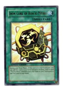 Iron Core of Koa'ki Meiru - Yu-Gi-Oh! Duelist Pack Collection Tin - LP - Limited - Picture 1 of 1