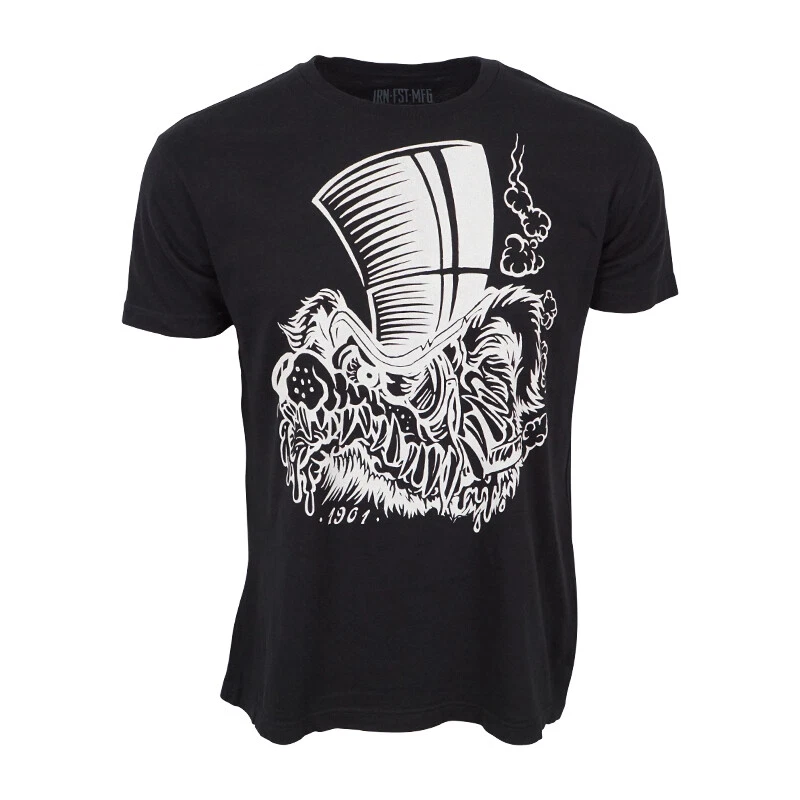 IRON FIST FOX WORTH MENS T SHIRT BLACK  - Image 1 of 1