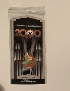 Disney Store Countdown to Millennium Hat Pin Aladdin # 38 Movie Souvenir New - Picture 1 of 3