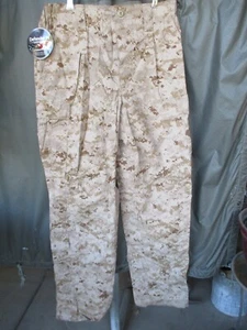 NWT USMC Desert FROG Marpat FR Combat, Utility Camo Pants, MEDIUM LONG - Picture 1 of 7