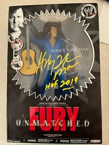 HONKY TONK MAN HANDSIGNIERT JAKKS Unmatched FURY WWF Figur signed - Bild 1 von 1